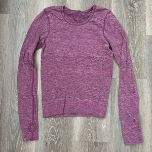 Lululemon swiftly tech long sleeve shirt size 6